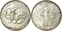 Frankreich 20 Francs Münze, VZ+, Silber, Gadoury:851 -