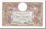 Frankreich 100 Francs Geldschein, 100 F 1908-1939 ''Luc Olivier Merson'' -