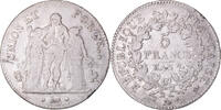 Frankreich 5 Francs Münze, Union et Force, Paris, S+ -