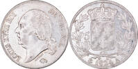 Frankreich 5 Francs Münze, Louis XVIII, Paris, Rare in this quality -