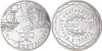Frankreich 10 Euro Bretagne, Paris, STGL, Silber, Gadoury:EU514, KM:1866 -