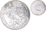 Frankreich 10 Euro Haute-Normandie, Paris, STGL, Silber, Gadoury:EU514 -