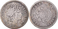 Italien Staaten 2 Lire Münze, NAPLES, Joachim Murat, Naples, S+ -