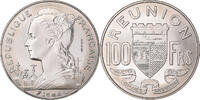 Réunion 100 Francs 1964 (a) Münze, Paris, ESSAI, STGL, Nickel, KM:E10