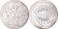50 Euro Cent 2017 Frankreich Monnaie de Paris, STGL, Silber STGL
