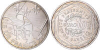 Frankreich 10 Euro Monnaie de Paris, Paris, VZ, Silber, Gadoury:EU399 -