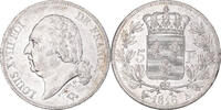 Frankreich 5 Francs Münze, Louis XVIII, Paris, VZ, Silber -