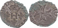 Frankreich Liard à la Croix du Saint-Esprit Münze, Henri III -