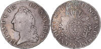 Frankreich Ecu Münze, Louis XV, Écu à la vieille tête, Montpellier -