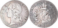 Frankreich 12 Sols, 1/10 ECU Münze, Louis XV, 1/10 Écu au bandeau -