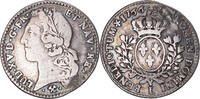 Frankreich 24 Sols, 1/5 ECU Münze, Louis XV, 1/5 Écu au bandeau -