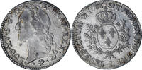 Frankreich Écu au bandeau Münze, Louis XV, Bayonne, SS, Silber -