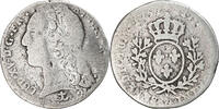 Frankreich 1/10 Écu au bandeau Münze, Louis XV, Aix, SGE+, Silber -