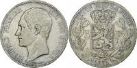 Belgien 5 Francs, 5 Frank Leopold I, Silber, S+, KM:17 -