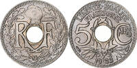 Frankreich 5 Centimes Lindauer, Kupfer-Nickel, UNZ, Gadoury:170, KM:875 -