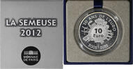 Frankreich 10 Euro Monnaie de Paris, Semeuse, PP, Paris, Silber, STGL -