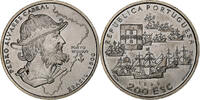Portugal 200 Escudos Kupfer-Nickel, VZ, KM:717 -