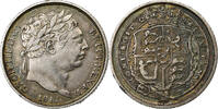 Großbritannien 6 Pence George III, Silber, SS, KM:665 -