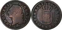 Frankreich Sol Louis XVI, Sol ou sou, Orléans, Kupfer, S, Gadoury:350 -