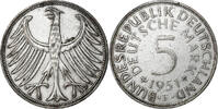 Bundesrepublik Deutschland 5 Mark Stuttgart, Silber, S+, KM:112.1 -