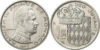 Monaco Franc Rainier III, Nickel, VZ, KM:140 -