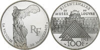 Frankreich 100 Francs Monnaie de Paris, Proof / BE, Silber, STGL -