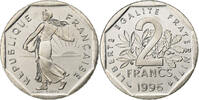Frankreich 2 Francs Semeuse, Paris, BU, Nickel, STGL, KM:942.1 -