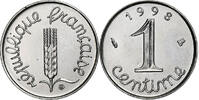 Frankreich Centime Épi, Paris, BU, Stainless Steel, STGL, Gadoury:91 -