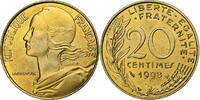 Frankreich 20 Centimes Marianne, Paris, BU, Aluminum-Bronze, STGL -