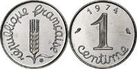 Frankreich Centime Épi, Paris, Chouette, Stainless Steel, STGL -