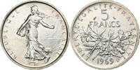Frankreich 5 Francs Semeuse, Paris, Silber, VZ+, Gadoury:770, KM:926 -