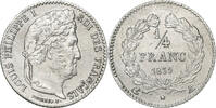 Frankreich 1/4 Franc Louis-Philippe I, Louis-Philippe, Paris, Silber -