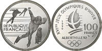 Frankreich 100 Francs Albertville - Patinage de vitesse, Paris, BE -