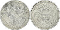 Frankreich 10 Euro Haute Normandie, Paris, Silber, SS, KM:1874 -
