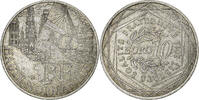 Frankreich 10 Euro Haute-Normandie, Paris, Silber, SS, KM:1738 -