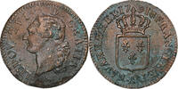 Frankreich Sol Louis XVI, Sol ou sou, Paris, 2éme sem, Kupfer, S -