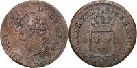 Frankreich Sol Louis XVI, Sol ou sou, Paris, 1er sem, Kupfer, S -