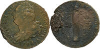Frankreich 2 Sols Constitution, 2 sols françois, Paris, Bronze -