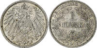 GERMANY - EMPIRE Mark Wilhelm II, Munich, Silber, SS, KM:14 -