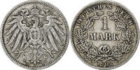 GERMANY - EMPIRE Mark Wilhelm II, Munich, Silber, SS, KM:14 -