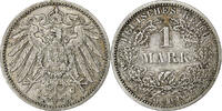 GERMANY - EMPIRE Mark Wilhelm II, Munich, Silber, SS, KM:14 -