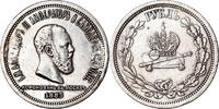 Russland Rouble Münze, Alexander III, St. Petersburg, SS, Silber, KM:43 -