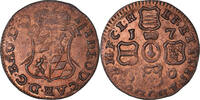 LIEGE Liard Münze, John Theodore, Liege, VZ+, Kupfer, KM:155 -