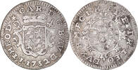 LIEGE Plaquette Münze, John Theodore, Liege, SS, Silber, KM:152 -