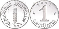 Frankreich Centime Münze, Épi, Paris, VZ, Stainless Steel, KM:928 -
