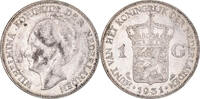 Niederlande Gulden Münze, Wilhelmina I, Utrecht, SS, Silber, KM:161.1 -