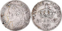 Frankreich 20 Centimes Münze, Napoleon III, Napoléon III, Paris, S+ -