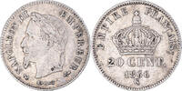 Frankreich 20 Centimes Münze, Napoleon III, Napoléon III, Bordeaux -