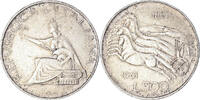 Italien 500 Lire Münze, Rome, SS, Silber, KM:99 -