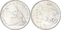 Italien 500 Lire Münze, Rome, SS+, Silber, KM:99 -